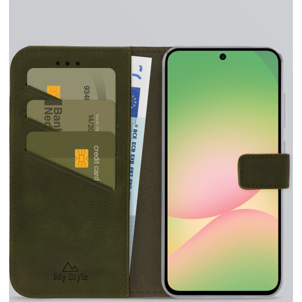 My Style Flex Wallet For Samsung Galaxy A36 5G/A56 5G Forest Green - Afbeelding 2