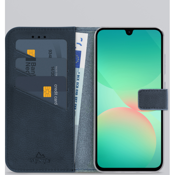 My Style Flex Wallet For Samsung Galaxy A26 5G Royal Blue - Afbeelding 2