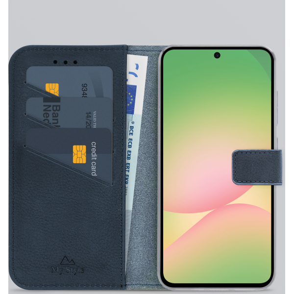 My Style Flex Wallet For Samsung Galaxy A36 5G/A56 5G Royal Blue - Afbeelding 2