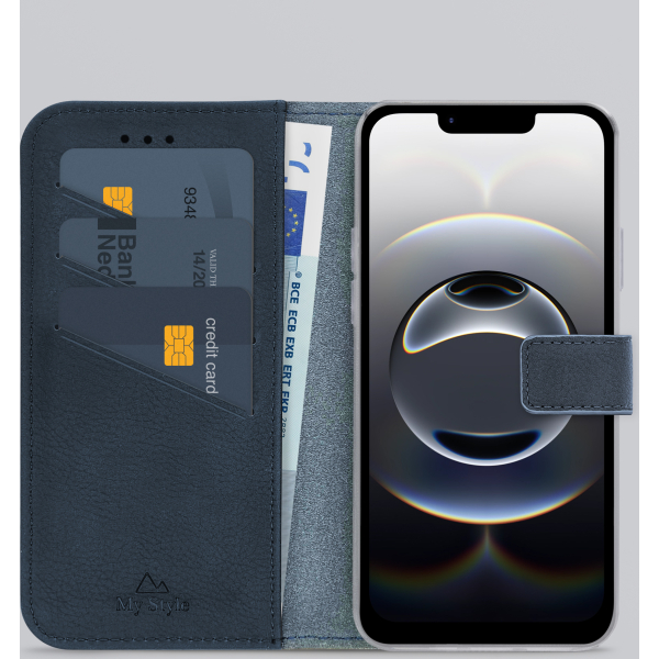 My Style Flex Wallet For Apple Iphone 16E Royal Blue - Afbeelding 2