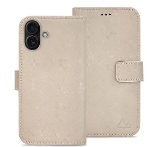 My Style Flex Wallet For Apple Iphone 16 Plus Warm Taupe