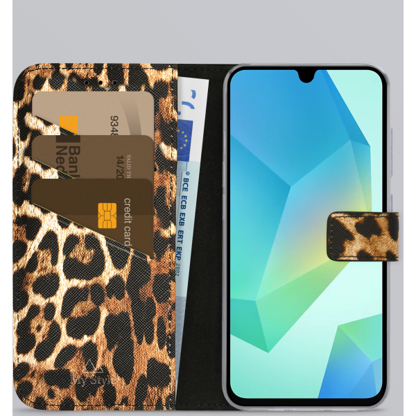 My Style Flex Wallet For Samsung Galaxy A16 4G/5G Wild Leopard - Afbeelding 2