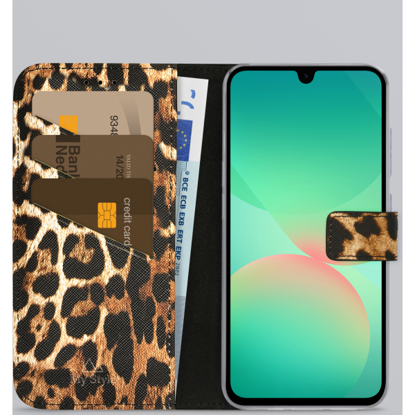 My Style Flex Wallet For Samsung Galaxy A26 5G Wild Leopard - Afbeelding 2