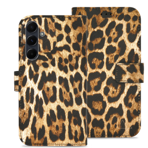 My Style Flex Wallet For Samsung Galaxy A35 5G Wild Leopard
