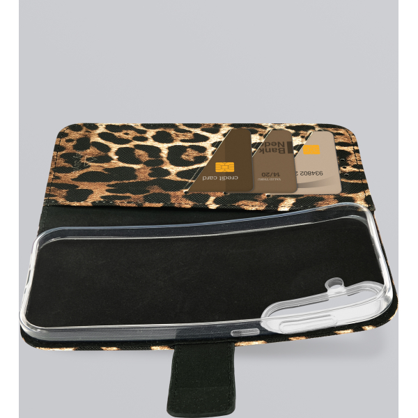 My Style Flex Wallet For Samsung Galaxy S25+ 5G Wild Leopard - Afbeelding 3