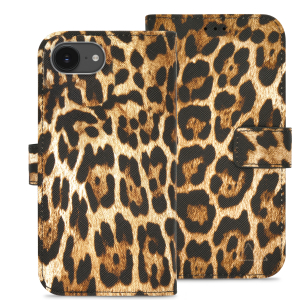 My Style Flex Wallet For Apple Iphone 16E Wild Leopard