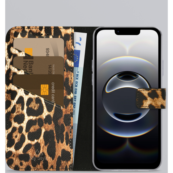 My Style Flex Wallet For Apple Iphone 16E Wild Leopard - Afbeelding 2