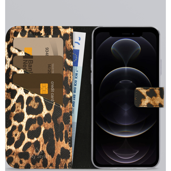 My Style Flex Wallet For Apple Iphone 12/12 Pro Wild Leopard - Afbeelding 2