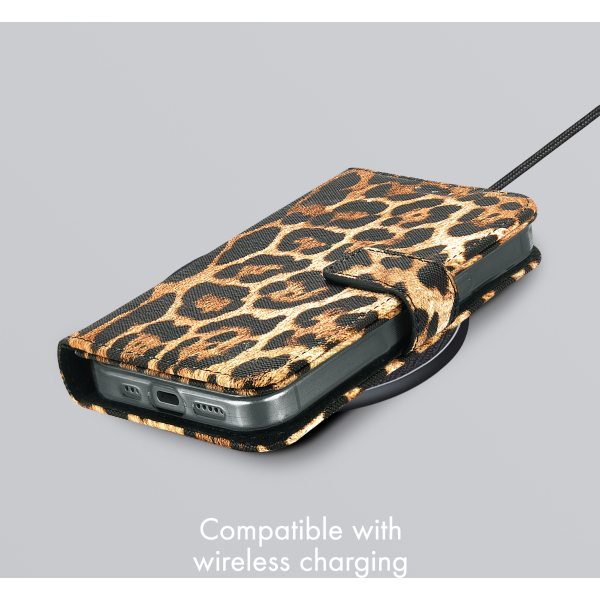 My Style Flex Wallet For Apple Iphone 16 Plus Wild Leopard - Afbeelding 4