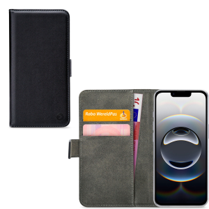 Mobilize Classic Gelly Wallet Book Case Apple Iphone 16E Black
