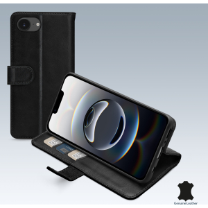 Mobilize Leather Wallet Apple Iphone 16E Black