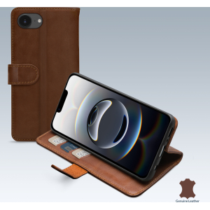 Mobilize Leather Wallet Apple Iphone 16E Brown