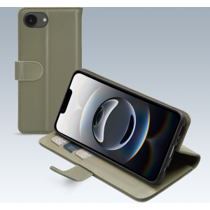 Mobilize Premium Gelly Wallet Book Case Apple Iphone 16E Green