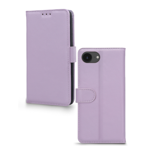 Mobilize Premium Gelly Wallet Book Case Apple Iphone 16E Purple - Afbeelding 2
