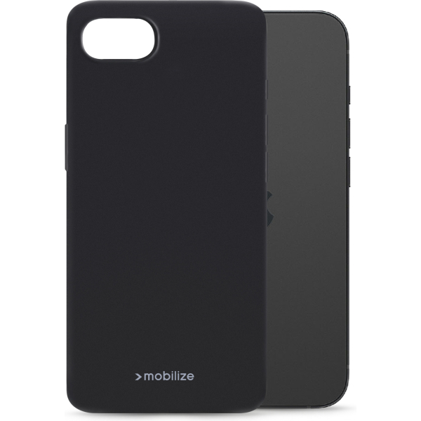 Mobilize Rubber Gelly Case Apple Iphone 16E Matt Black