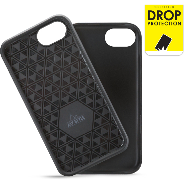 My Style Tough Case For Apple Iphone 16E Black - Afbeelding 2
