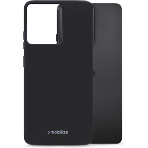 Mobilize Rubber Gelly Case Motorola Moto G75 5G Matt Black