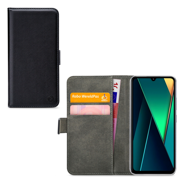 Mobilize Classic Gelly Wallet Book Case Motorola Moto G75 5G Black