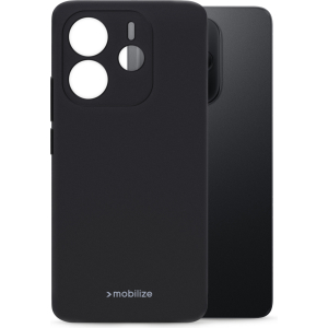Mobilize Rubber Gelly Case Xiaomi Redmi Note 14 4G Matt Black