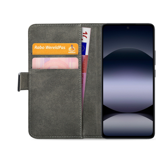 Mobilize Classic Gelly Wallet Book Case Xiaomi Redmi Note 14 4G Black - Afbeelding 4