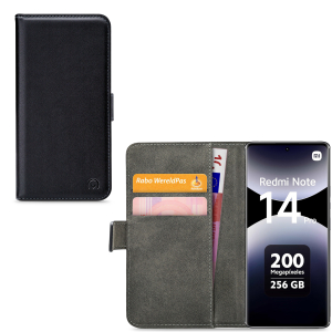 Mobilize Classic Gelly Wallet Book Case Xiaomi Redmi Note 14 Pro 4G Black
