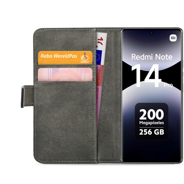 Mobilize Classic Gelly Wallet Book Case Xiaomi Redmi Note 14 Pro 4G Black - Afbeelding 4