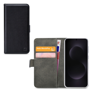 Mobilize Classic Gelly Wallet Book Case Samsung Galaxy S25 Edge 5G Black