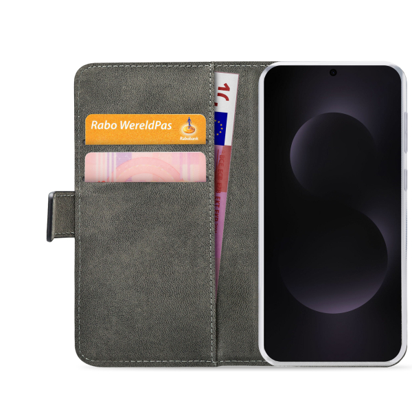 Mobilize Classic Gelly Wallet Book Case Samsung Galaxy S25 Edge 5G Black - Afbeelding 4