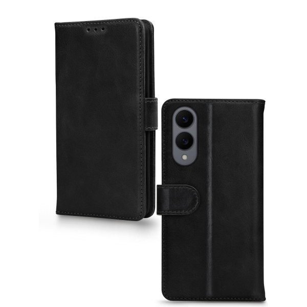 Mobilize Premium Gelly Wallet Book Case Samsung Galaxy S25 Edge 5G Black - Afbeelding 2