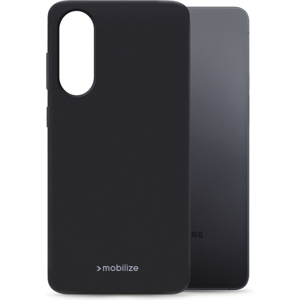 Mobilize Rubber Gelly Case Samsung Galaxy S25 Edge 5G Matt Black