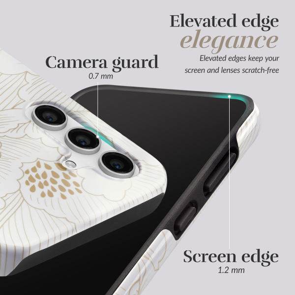 Mio By Mobilize Mio White Roses Magsafe Compatible For Samsung S25 Edge 5G - Afbeelding 5