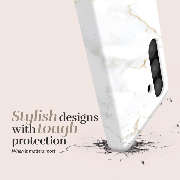 Mio By Mobilize Mio White Marble Magsafe Compatible For Samsung S25 Edge 5G - Afbeelding 4