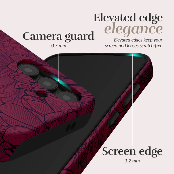 Mio By Mobilize Mio Berry Blooms Magsafe Compatible For Samsung S25 Edge 5G - Afbeelding 5