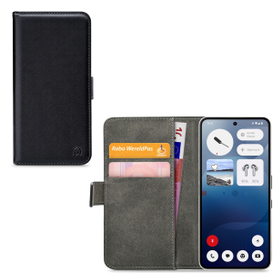 Mobilize Classic Gelly Wallet Book Case Nothing Phone (3A) Black