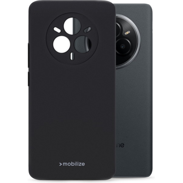 Mobilize Rubber Gelly Case Realme 14 Pro 5G Matt Black