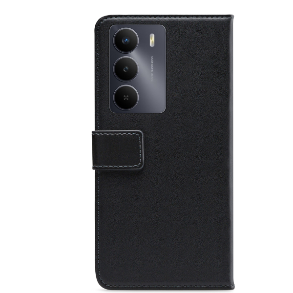 Mobilize Classic Gelly Wallet Book Case Realme 14X 5G Black - Afbeelding 3