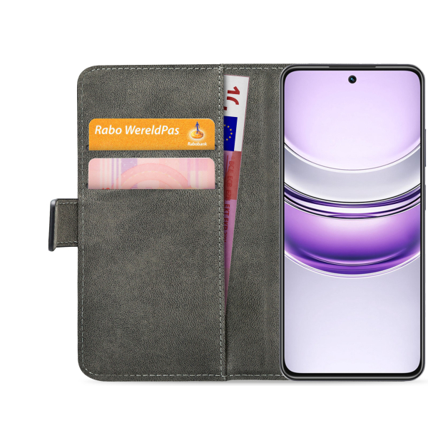 Mobilize Classic Gelly Wallet Book Case Realme 14X 5G Black - Afbeelding 4