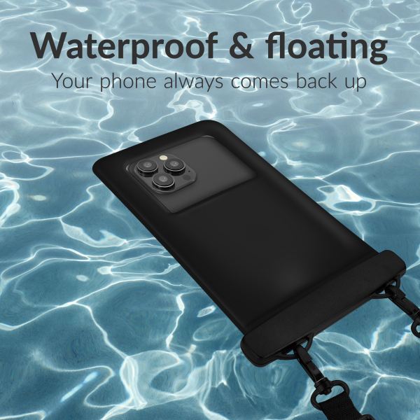 Mobilize Universal Waterproof Floating Bag Incl. Lanyard Black - Afbeelding 5