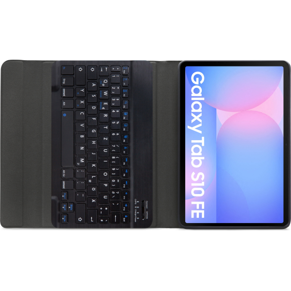 Mobilize Detachable Bluetooth Keyboard Case Samsung Galaxy Tab S10 Fe 11 Black Qwertz - Afbeelding 4