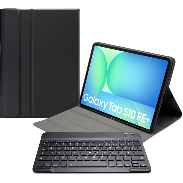 Mobilize Detachable Bluetooth Keyboard Case Samsung Galaxy Tab S10 Fe+ 13.1 Black Qwertz