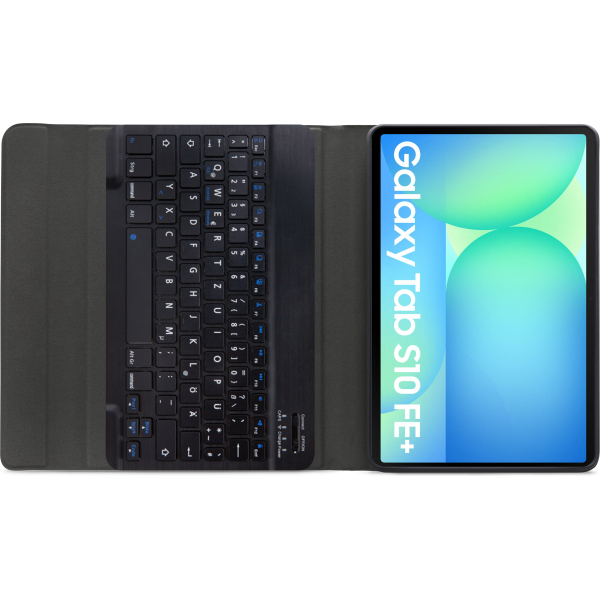 Mobilize Detachable Bluetooth Keyboard Case Samsung Galaxy Tab S10 Fe+ 13.1 Black Qwertz - Afbeelding 4
