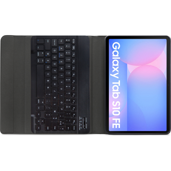 Mobilize Detachable Bluetooth Keyboard Case Samsung Galaxy Tab S10 Fe 11 Black Azerty - Afbeelding 4