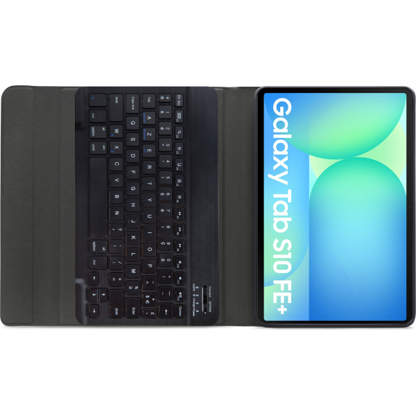 Mobilize Detachable Bluetooth Keyboard Case Samsung Galaxy Tab S10 Fe+ 13.1 Black Azerty - Afbeelding 4