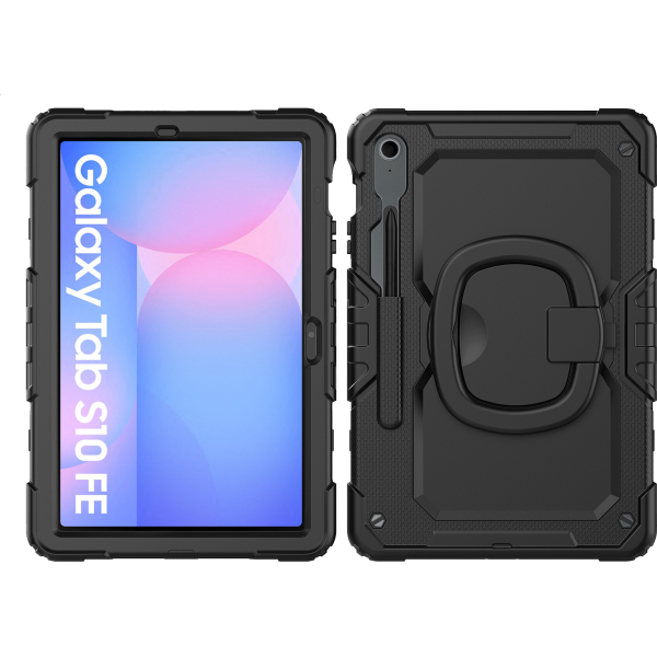 Mobilize Rotating Defender Case Stand Function For Samsung Galaxy Tab S10 Fe 11 Black - Afbeelding 2