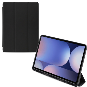 Mobilize Solid Folio Case For Samsung Galaxy Tab S9+/S9 Fe+/S10+ 12.4 Black
