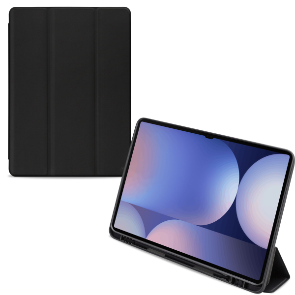 Mobilize Solid Folio Case For Samsung Galaxy Tab S9 Ultra/S10 Ultra 14.6 Black