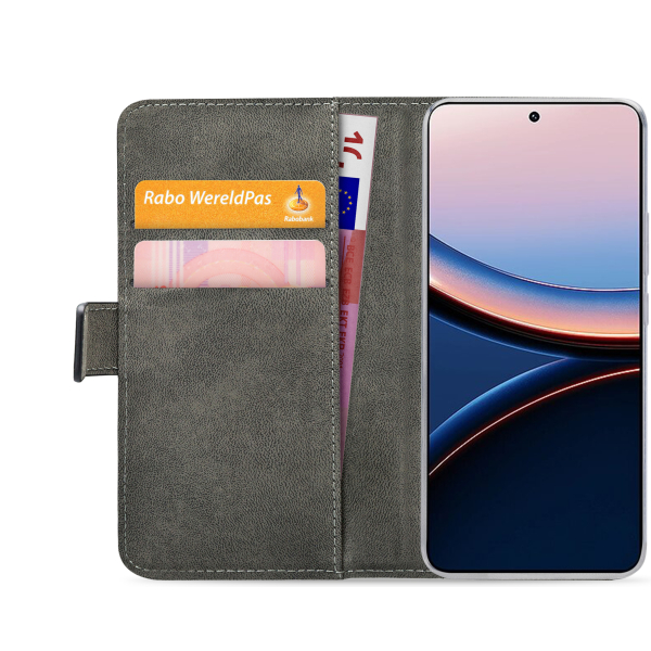 Mobilize Classic Gelly Wallet Book Case Xiaomi Poco F7 Ultra Black - Afbeelding 4