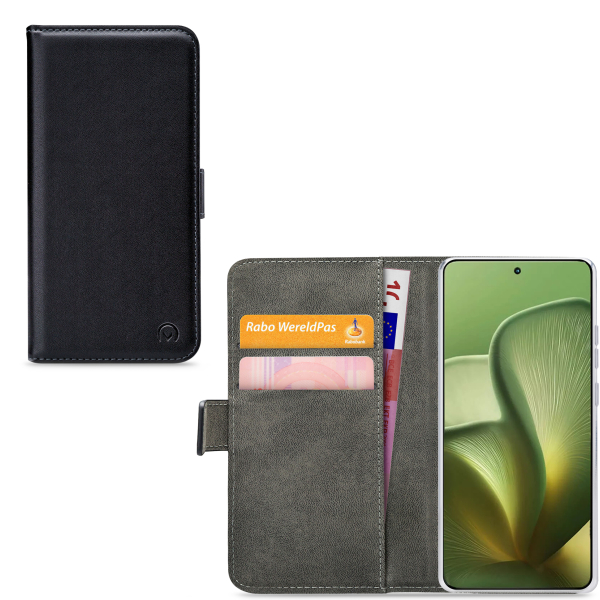 Mobilize Classic Gelly Wallet Book Case Motorola Edge 60 Black - Afbeelding 3