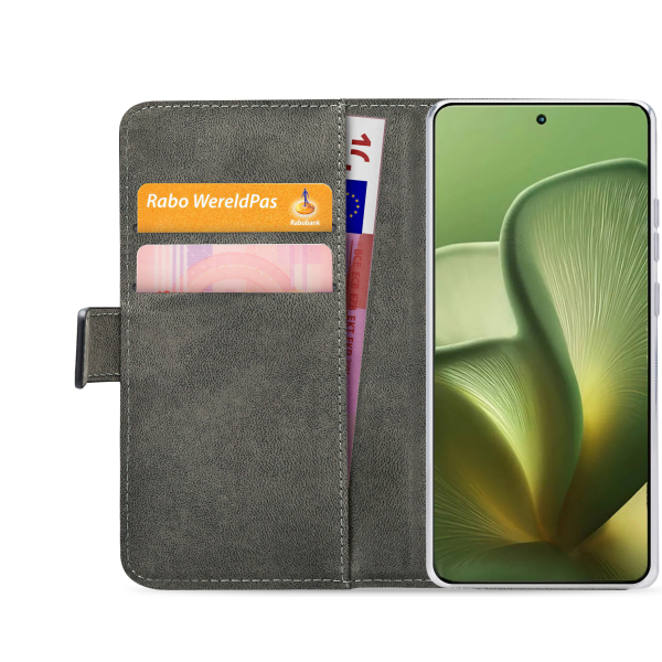 Mobilize Classic Gelly Wallet Book Case Motorola Edge 60 Black - Afbeelding 4
