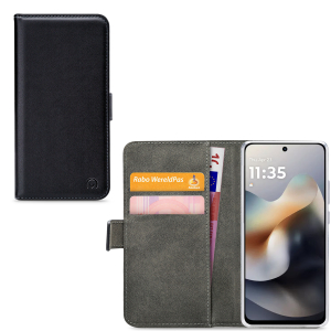 Mobilize Classic Gelly Wallet Book Case Motorola Moto G56 5G Black